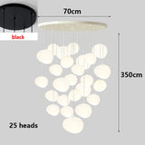 Modern home decor led lights pendant light lamps forstaircase Chandeliers for living room hanging light indoor lighting