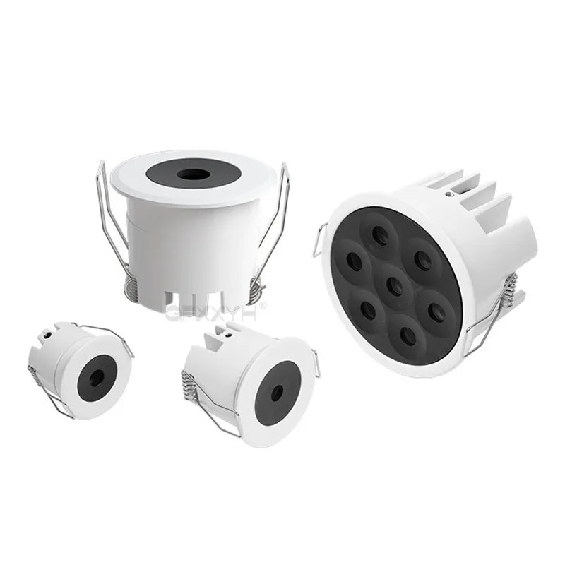 Mini Recessed Home Anti Glare Room Hotel Downlight Ceiling LED Spot Lamp Dimmable 110V 220V Down Light 3w 5w 8w 15w CRI92