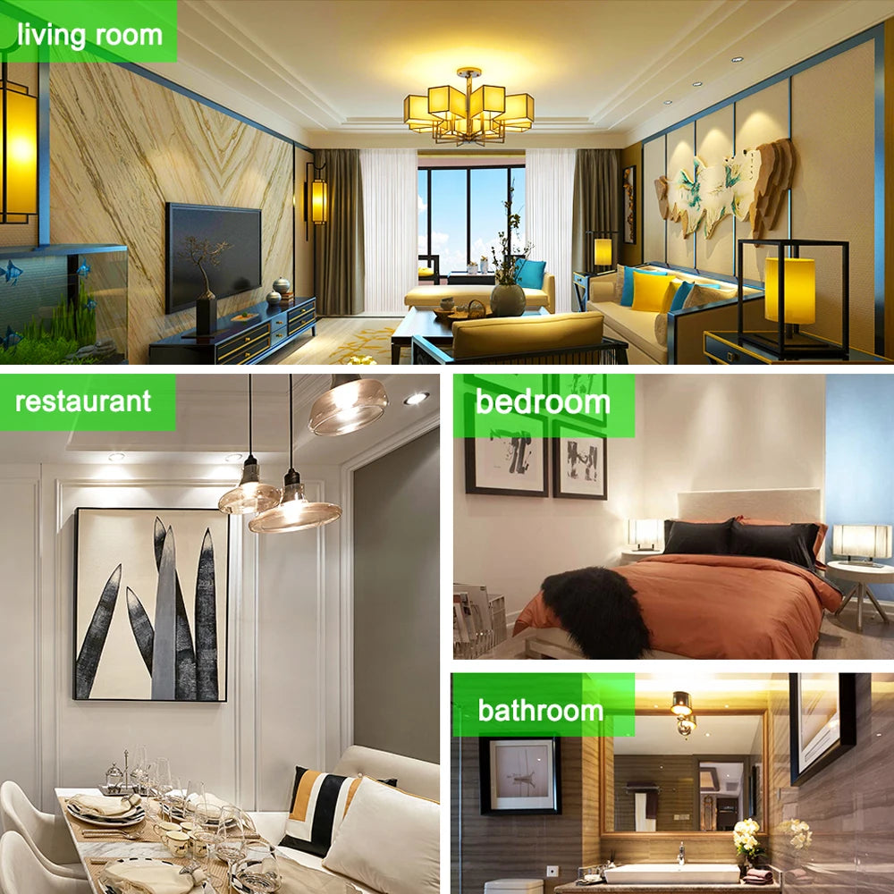 E27 E14 LED Bulb Corn Light 5730SMD 220V 24/36/56/72LEDs Lampada Spotlight Indoor Energy Saving Lights For Home Bedroom Lighting