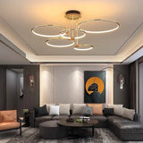 Modern Living room Ring Chandelier Nordic New Design Ceiling Lamps for Bedroom Dining room Decor Lamp Kitchen Pendant Lighting