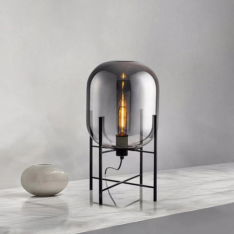 Modern home decors lighting Nordic floor light LED living room standing fixtures study bedroom glass table lamps