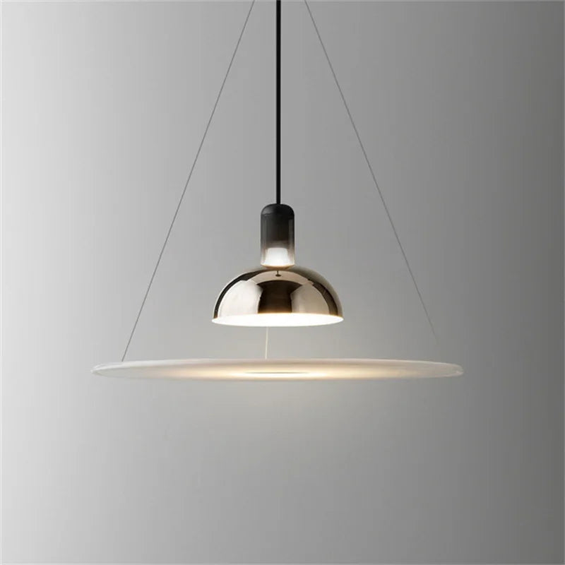 Denmark Flying Saucer Pendant Light Scandinavian Restaurant Study Bedroom Lamp Luxury Ufo Home Decors Indoor Lighting Fixture E27