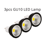 GU10 5W Spotlight LED COB Spot Track Light Lamp Changeable Ceiling Rails lighting Fixture for Clothing Shop Living Room Home