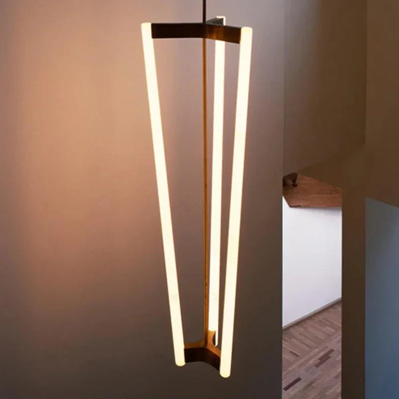 2026 Modern Minimalist LED Pendant Light - Long Dining Room Chandelier