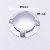 4-Hole Ultra-Thin Outdoor LED Ground Light (DC12V/24V, 1W/2W) - IP67 Surface Mount Step Light for Deck, Lawn & Courtyard