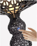 Italian Kartell living room floor lamp designer,artistic decoration,hollowed out internet famous ornament,ins style bedroom lamp