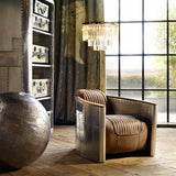 Gray Crystal Floor Lamps Luxury Led Home Decoration Amber Standard Light Living Room Bedside Appliance Standing Lighting 2025