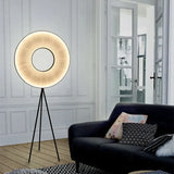 Minimaist Art Decor Floor Lamp Nordic Creative Fabric Pleats Bedside Lights Living Room Sofa Corner Home Indoor Standing Light