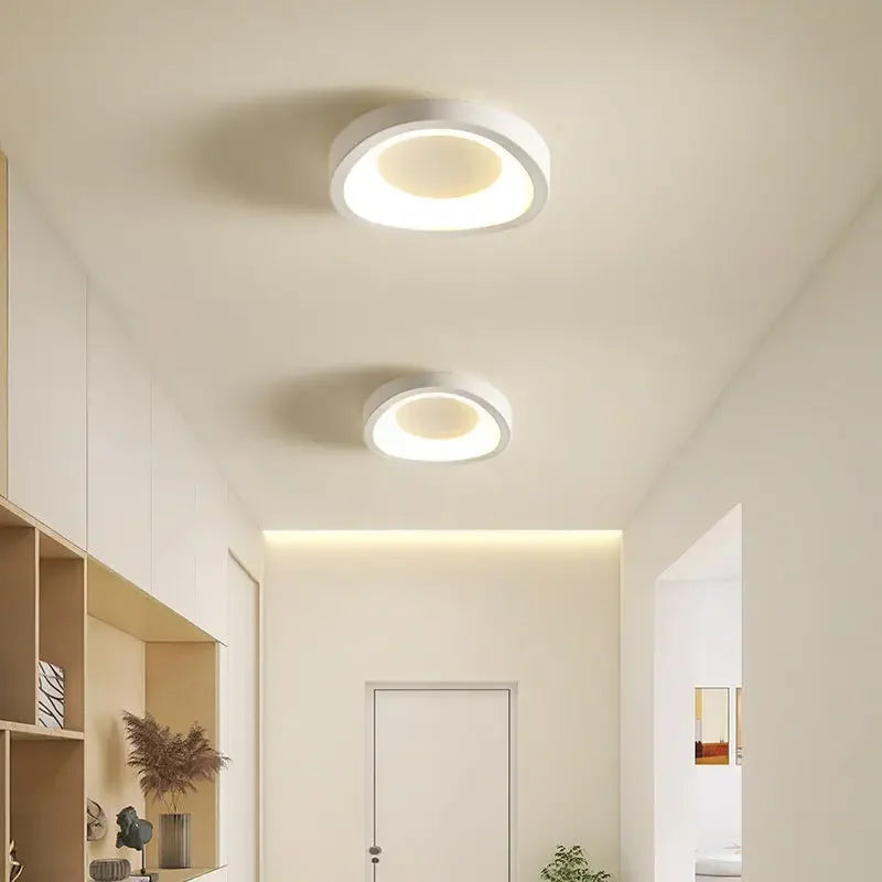 Nordic LED Ceiling Lamp For Living Dining Room Bedroom Aisle Cloakroom Balcony Ceiling Chandelier Indoor Decor Lighting Fixtures