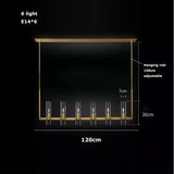 2026 Trendy Matt White Glass Black Brass Silver E14 Chandelier Hanging Lamps Lustre Suspension Luminaire Lampen For Living Room