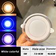 85-265V 3 Colors Dimmable Led Downlight Spot Light  Led Ceiling Lamp Indoor Ceiling Light Recessed Down lamp Home Lighting