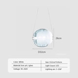Nordic Led Colorful Glass Pendant Light Modern Fashion Czech Capsule Design Restaurant Kitchen Hanging lamp Bar Bedroom Fixtures