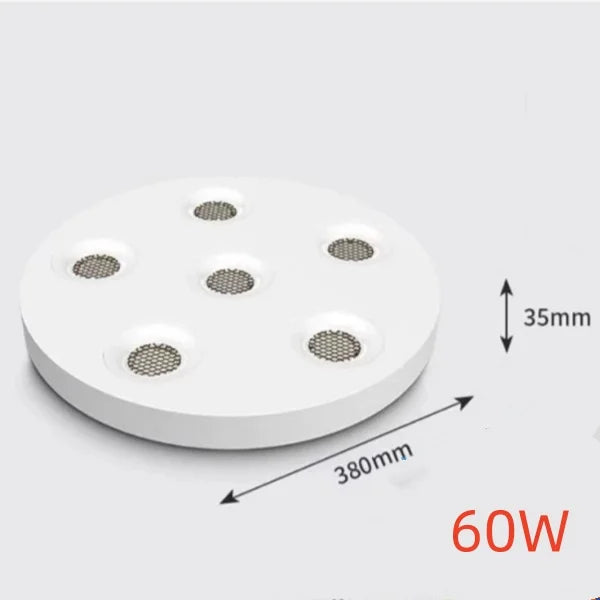 Fashionable ultra-thin 3.5CM surface mounted anti glare full spectrum COB tube lamp, home living room hallway, no opening