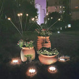 10 LED Solar Firefly Light - Swaying Outdoor Fairy Light for Garden, Lawn & Courtyard Decor