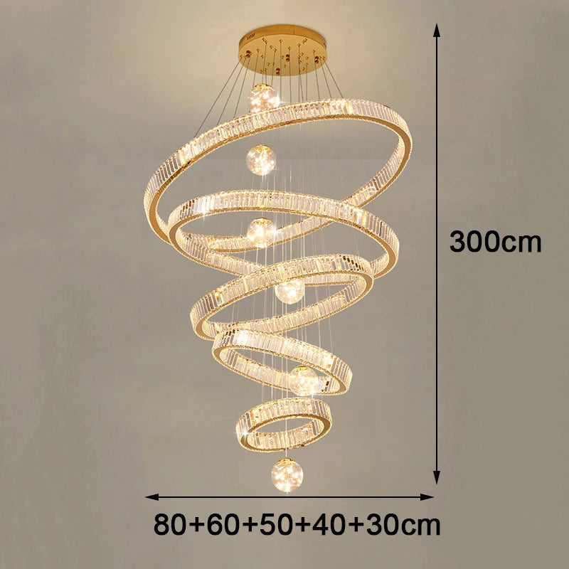 home decorationPendant lights, luxury crystal living room chandelier, bedroom Pendant lamp, ceiling light, indoor lighting