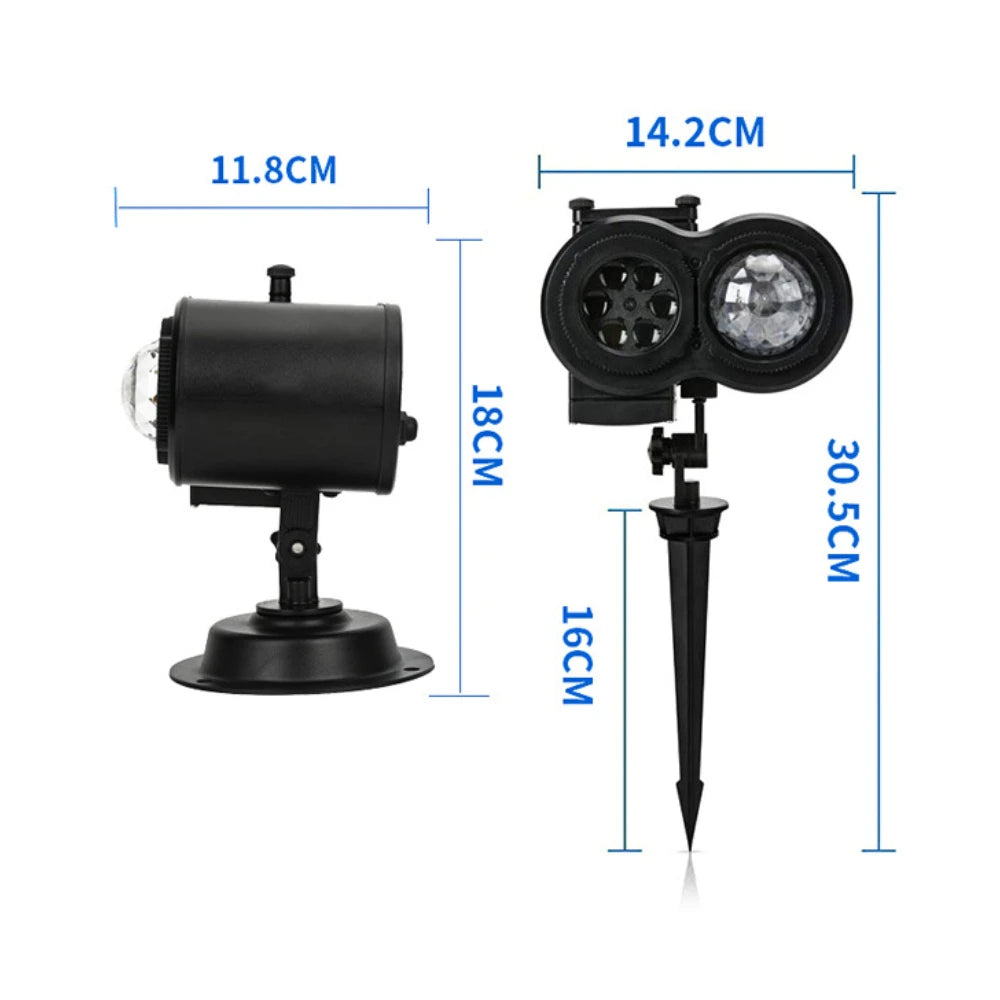 LED Lamp Party Light Lighting Holiday Outdoor Christmas Projector Christmas led lights Projector Waterproof Laser Projection