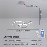 Modern Pendant LED Chandelier Lamp AC110-240V Hanging Chandelier Lights for Dinning Bed room Kitchen Alexa Google Home