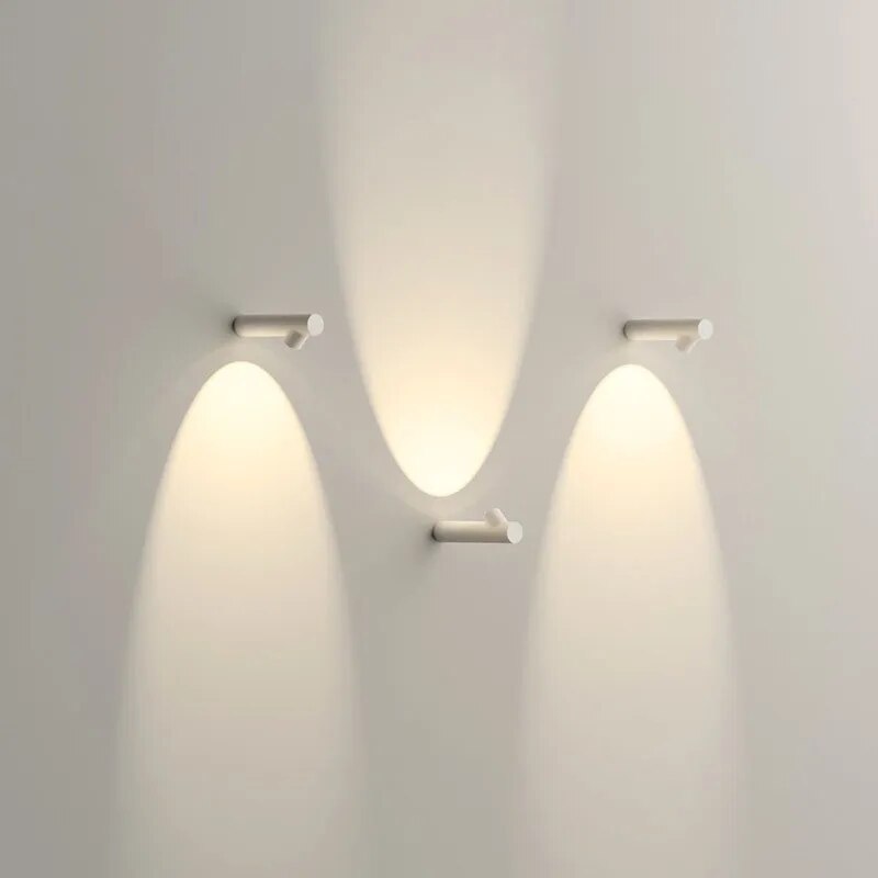 6W COB Waterproof AC85-265V Surface Mounted LED Wall Light Modern Nordic Luminaire Indoor Wall Lamps Living Room Porch Outdoor