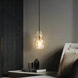 Modern Remote Control LED Ceiling Chandelier 2023 Luster's New Trend Crystal Hanging Light Bedroom Bedside Pendant Lamp Nightlight
