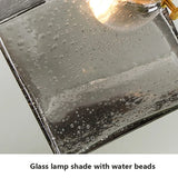 Nordic Glass Small Pendant Lights Brass Restaurant Chandelier for Living Dining Room Kitchen Bedroom Bedside Hanging Lamp