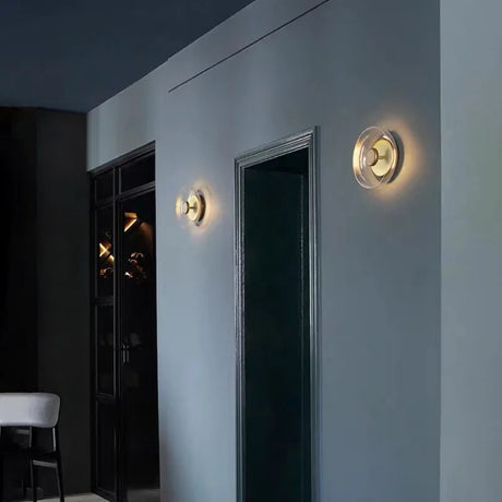 Modern Wall Lamp Glass Led Lighting Bowl Hanging Sconces Nordic Living Bedroom Bedside lamp kitchen Indoor Decors Light Fixtures