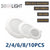 Recessed Down Led Downlight AC110V AC230V Ceiling Light High Power 24W Super bright lights  Suitable for kitchen bathroom mall