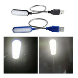 Mini Flexible USB LED Book Light - Portable Reading Lamp for Laptop & Power Bank