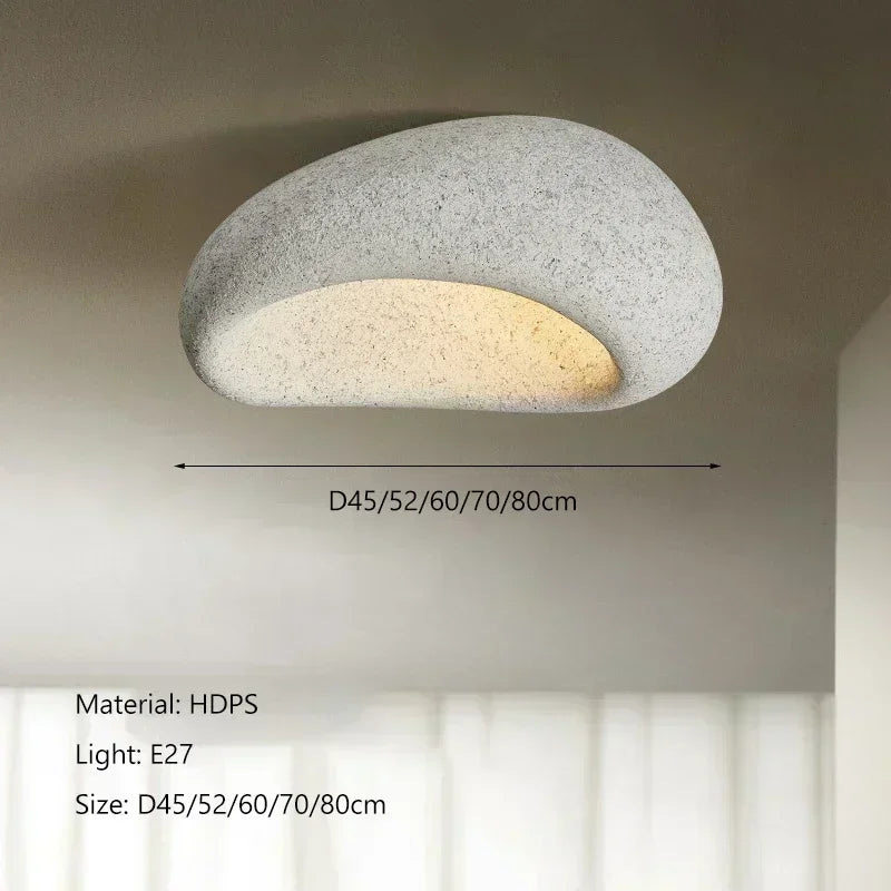 Nordic Minimalist Wabi Sabi Style Affordable Luxury Chandelier Cream Style Bedroom Ceiling Lights Lustre Home Decor LED