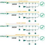 Outdoor ST38 Led String Lights EU 220V US 110V E12 Shatterproof Waterproof Connected For Party Light Camping Light Chai