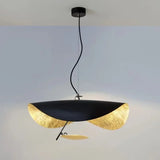 Modern Curved Chandeliers Living Room Restaurant French Hat Art Design Indoor Pendant Lights Home Decoration Eye Protection LED