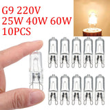 G9 Halogen Oven Bulb - 500°C Heat Resistant Capsule Lamp (25W / 40W / 60W)