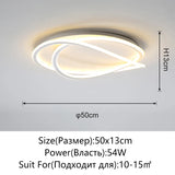 Modern LED Lights White Ceiling Light for Living Room Bedroom Study Lustre Home Decorative Ceiling Lamp Indoor Lighting Fixture