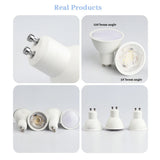 3pcs AC220V 120V No Flicker GU10 Spot lights 5W 6W 7W 8W 9W LED Bulb GU10 Replace 50w halogen lamp for home Lighting derection
