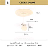 White Bear Cloud Ceiling Lights Children's Room Light Modern Cream Style Warm Boy Girl Bedroom Baby Room Ceiling Lamps
