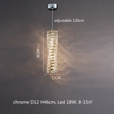 Modern Luxury K9 Crystal Led Dimmable Pendant Lights Living Dining  Room Ring Hanging Lamp Lustre Led Suspend Lamp Decor Fixture