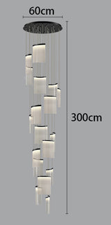 Modern Home Decor Led Chandeliers Pendant Lights Ceiling Lamps For Staircase for Living Room Loft Hanging Light Indoor Lighting