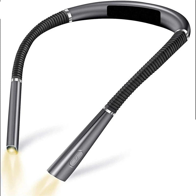 LED Neck Hung Light Hands-Free Neck Light 3 Level Light 3 Temperature Rechargeable USB Reading Lamp High Quality Neck Book Light