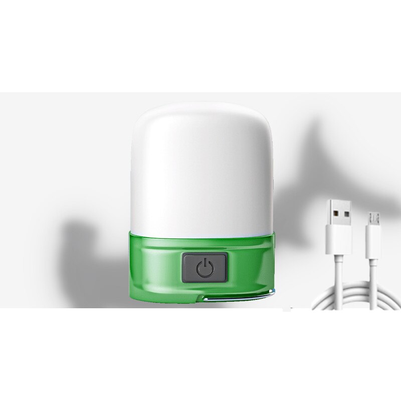 C2 New Mini Tent Lamp Usb Rechargeable Cob Led Light  Ip65 Lithium Battery Bright Portable Lantern For Outdoor Camping Lights