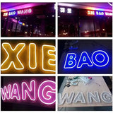 LED Bar Lights Flexible Silicone Neon Light Outdoor Light Strip Strip Waterproof Rope String Lamp Kitchen Room Decoration Lamp