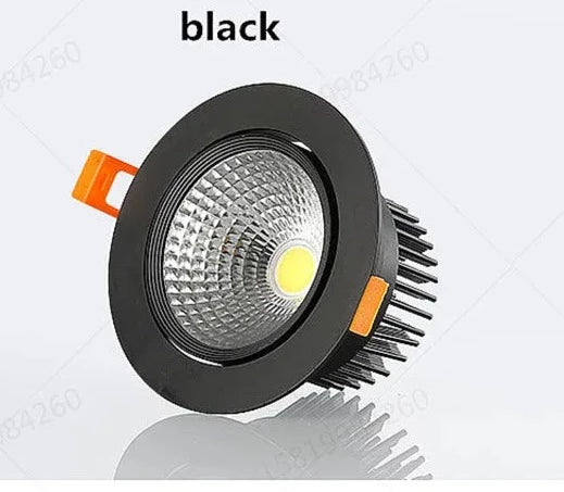 Dimmable Living room bedroom dining room spot light Led Downlight Light Ceiling Spot 3w 5w 7w 9w 12w 15w 18w AC85-230V Recessed