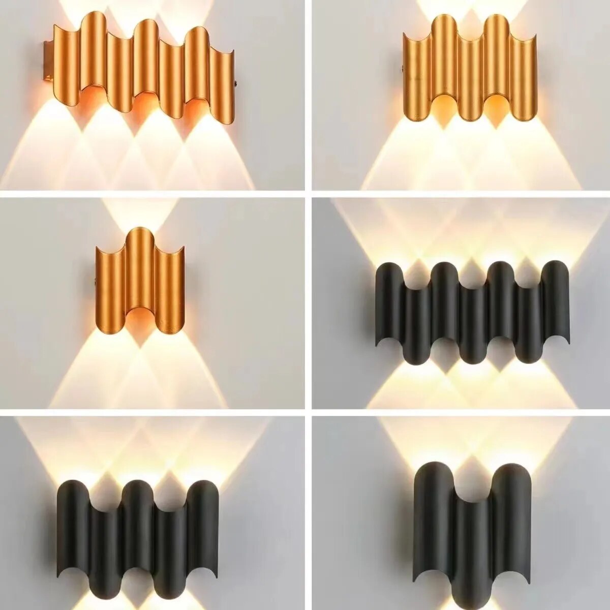 New arrived Led Wall Lamp Indoor Stair Light Fixture Bedside Loft Living Room Up Down Home Hallway Lampada 3W 5W 7W Wall Sconces