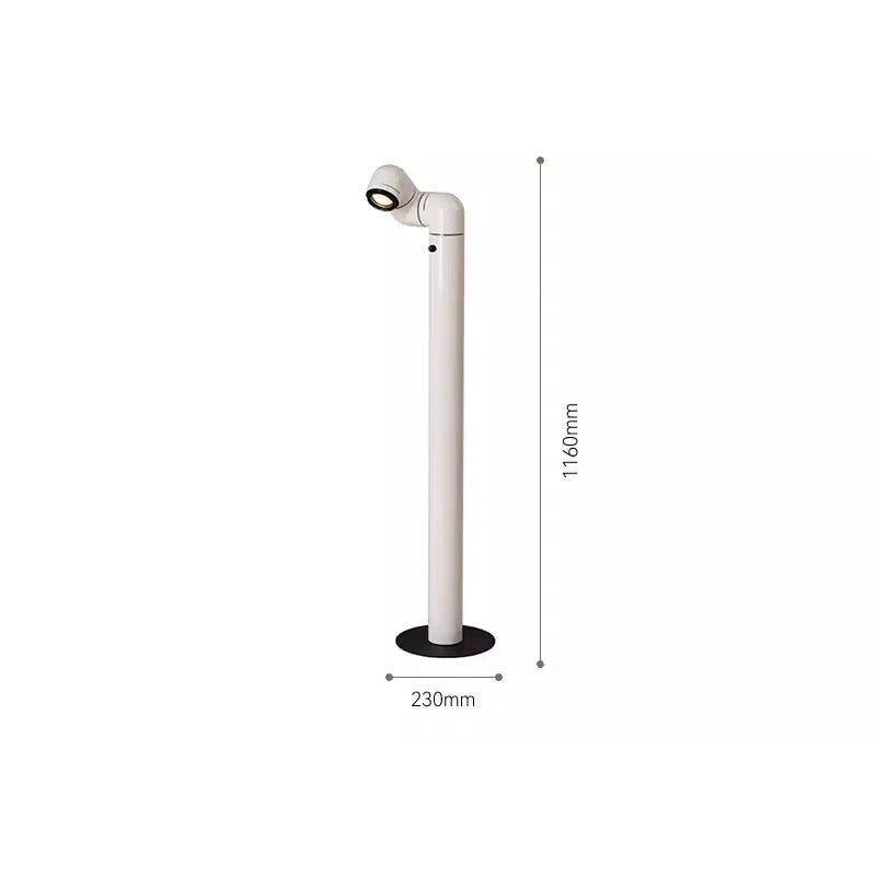 Spanish Space Age floor lamp Designer Replica Red White Water Pipe Standing Lamp For Living Room Sofa Bedroom Room Decoration