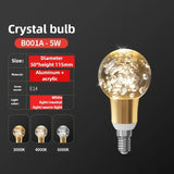 Super Bright LED Crystal Bulb  E27/E14 European Home Light  Dining Room Chandelier warm white cold white 110v 220v 230v 240v