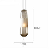 Modern Glass Pendant Lights Hanging Lamp for Dining Room Bedroom Led Light Fixtures Nordic Loft Industrial Home Decors Luminarias