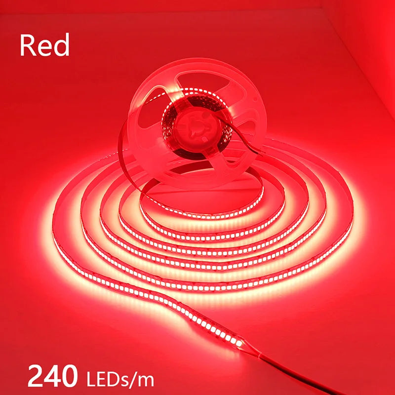 High-Density 2835 LED Strip Light | 5M 300 600 1200 LEDs | DC 12V 24V Tape
