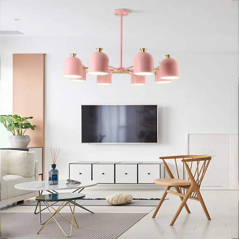 Bedroom chandelier living room decoration ceiling lamp hotel room lighting chandelier wrought iron chandelier kitchen lamps