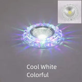 Diameter:9.5cm Cut Hole:6-8cm 3W 5W Downlights Recessed Ceiling Spotlight Lamps Embedded LED Downlights Home Decoration Light