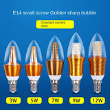 10-Pack E14 Vintage LED Filament Candle Bulbs (5W, 7W, 9W, 12W) - AC 85-265V C35 Edison Retro Light (Warm / Cold White)