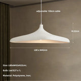 Japanese Wabi-Sabi LED Pendant Light - Organic E27 Ceiling Chandelier