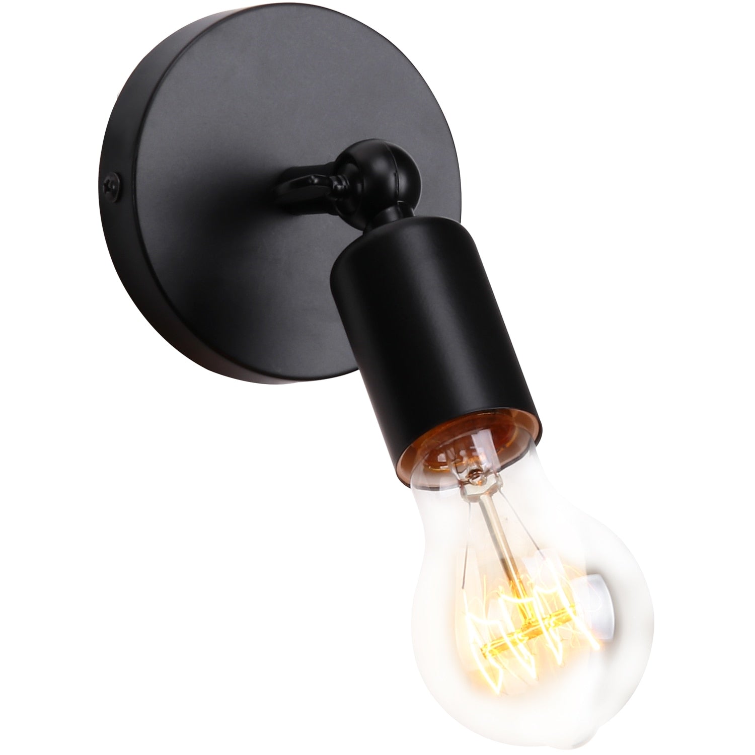 Vintage Retro Wall Lights Sconce for Bedside Lamp Bedroom Loft Aisle Stairs Home Decoration Iron Indoor E27 LED Lighting Fixture